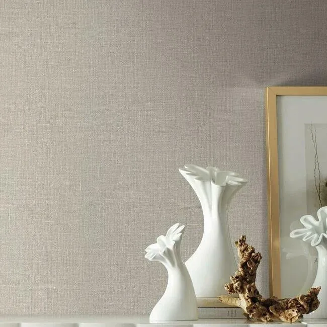 York Wallcoverings Gesso Weave Linen Wallpaper - SKU 5982