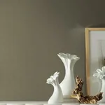 York Wallcoverings Gesso Weave Moss Green Metallic Wallpaper - SKU 5954