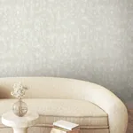 York Wallcoverings Gilded Plume Light Cream Wallpaper | Wallpaper Twins York Wallcoverings Gilded Plume Light Cream Wallpaper - SKU FM1002