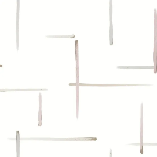 AG2040 | Gilded Sumi-E Orchid & Glint Wallpaper