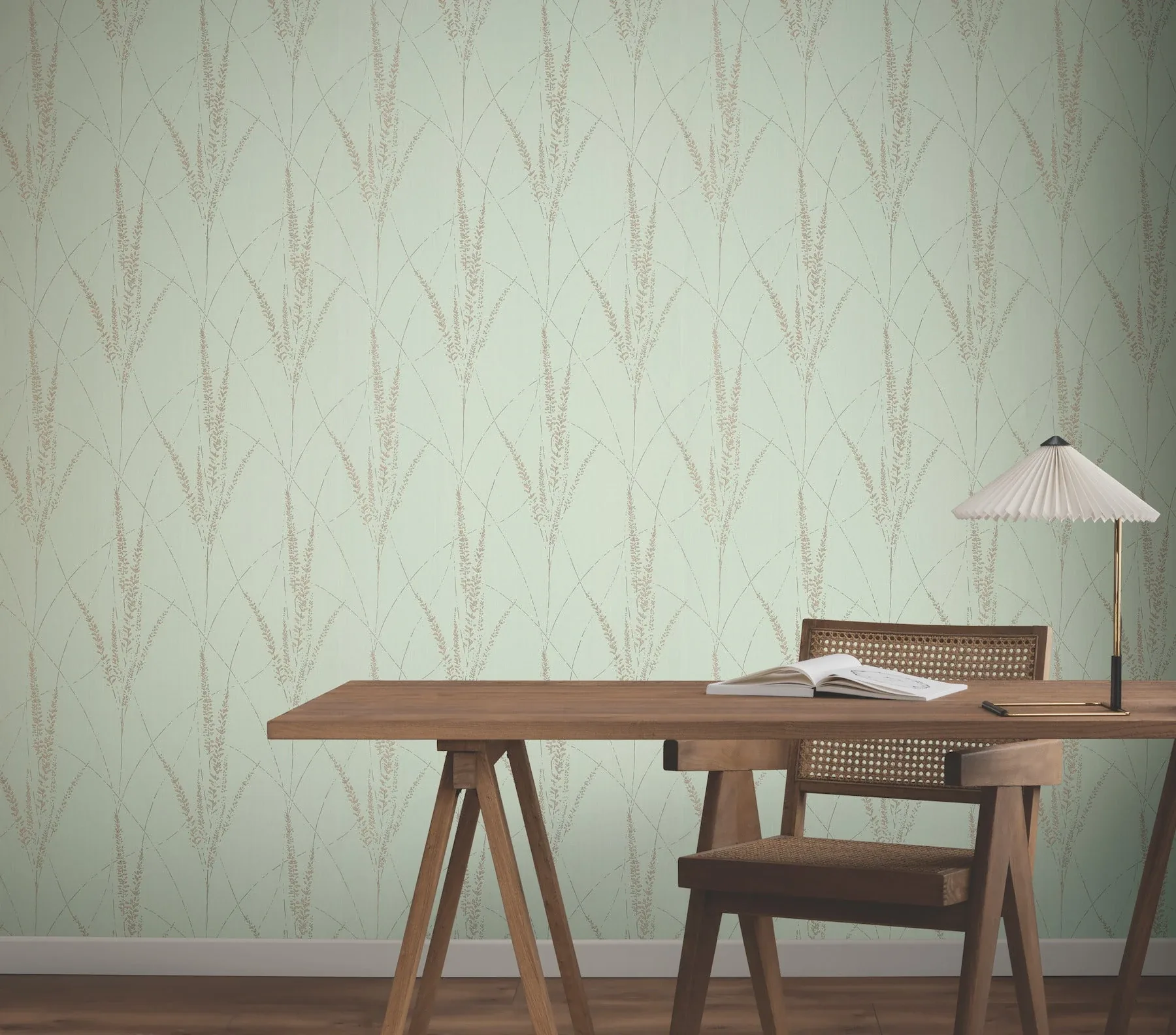 York Wallcoverings Graceful Willow Lagoon Wallpaper | Wallpaper Twins York Wallcoverings Graceful Willow Lagoon Wallpaper - SKU GN2643