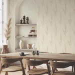 York Wallcoverings Graceful Willow Pale Straw Wallpaper - SKU GN2642