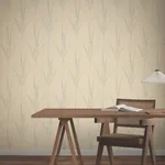 York Wallcoverings Graceful Willow Putty Wallpaper - SKU GN2641