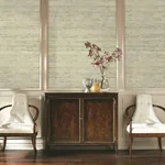 York Wallcoverings Grasscloth Blue Wallpaper - SKU CP9348