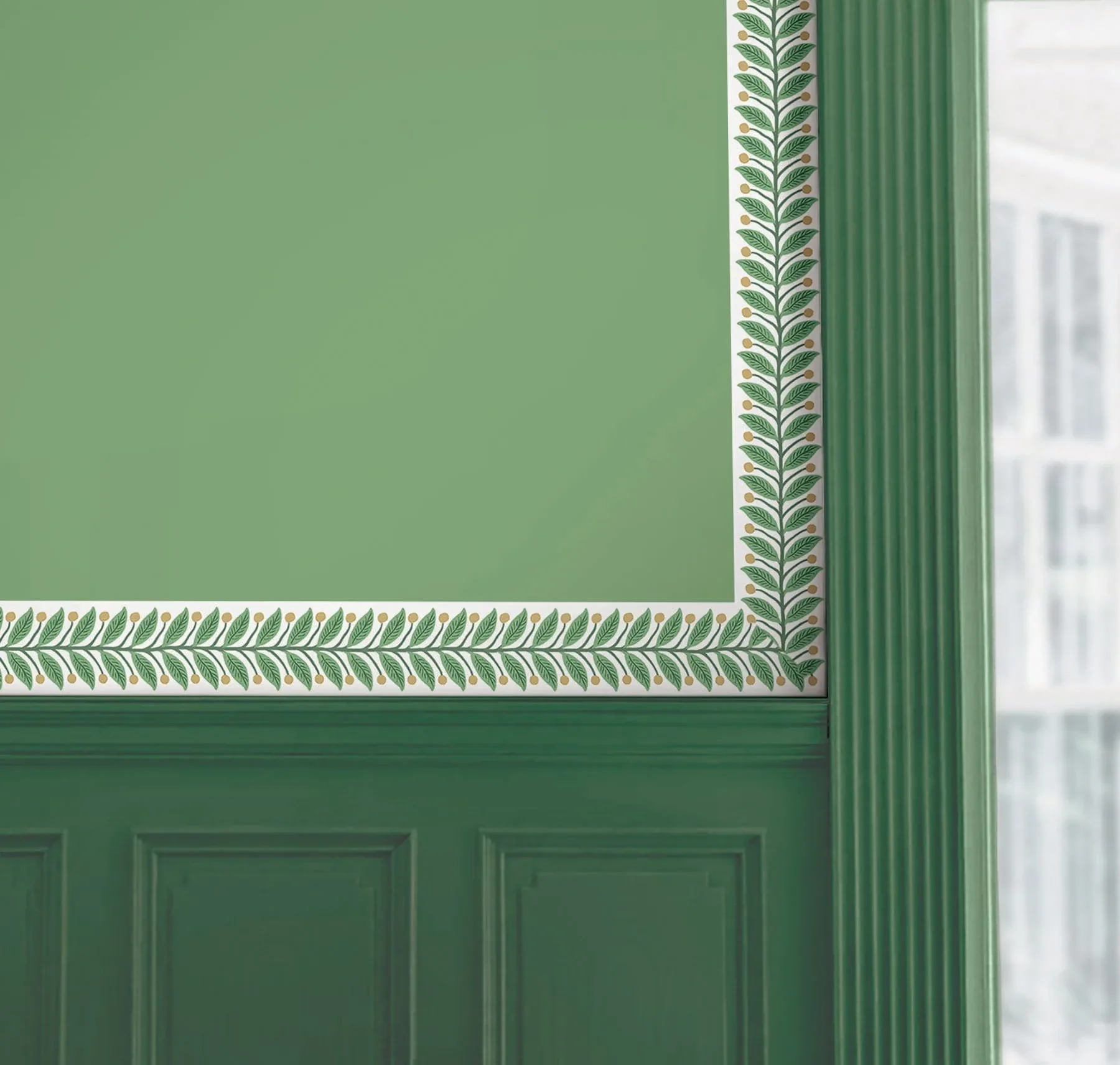 York Wallcoverings Green Garden Wallpaper Trim - SKU RF7531B