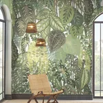 York Wallcoverings Greenery Cotton Wall Mural - SKU GO8332M