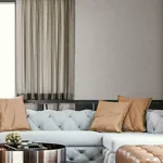 York Wallcoverings Gunny Sack Texture Grey Wallpaper - SKU 5975