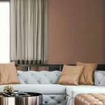 York Wallcoverings Gunny Sack Texture Rust Wallpaper - SKU 5979