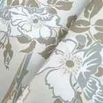 York Wallcoverings Gwendolyn Blue & Suede Wallpaper - SKU MF4755