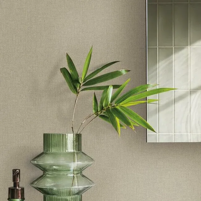 York Wallcoverings Gypsy Weave Beige & Brown Wallpaper - SKU DA3585N