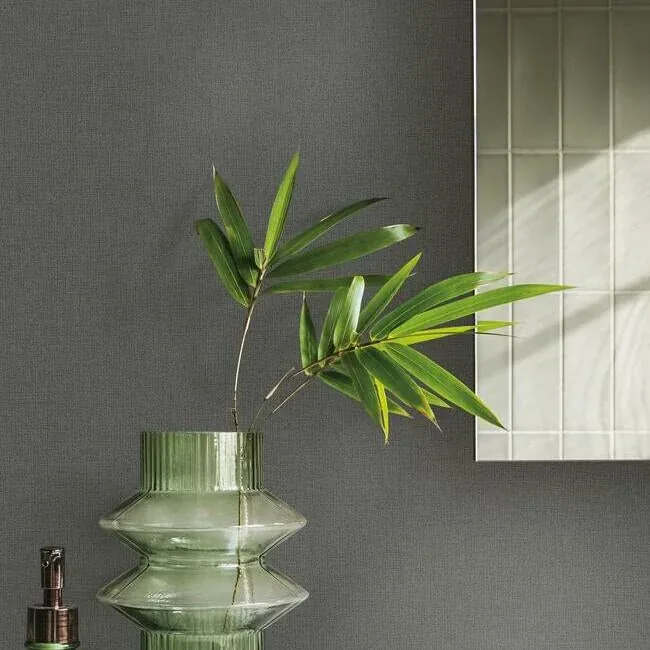 York Wallcoverings Gypsy Weave Black Wallpaper - SKU DA3577N