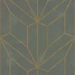 York Wallcoverings Hammered Diamond Inlay Grey & Wood Wallpaper - SKU MM1710