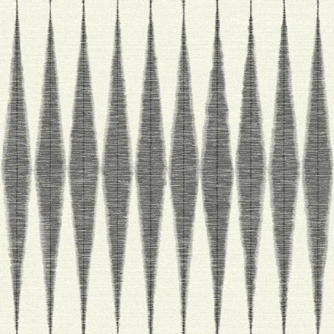 ME1540 | Handloom Black Wallpaper