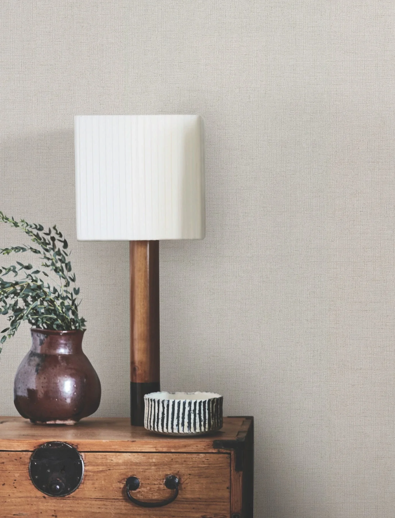 York Wallcoverings Hardy Linen Featherstone Wallpaper - SKU UD2553N
