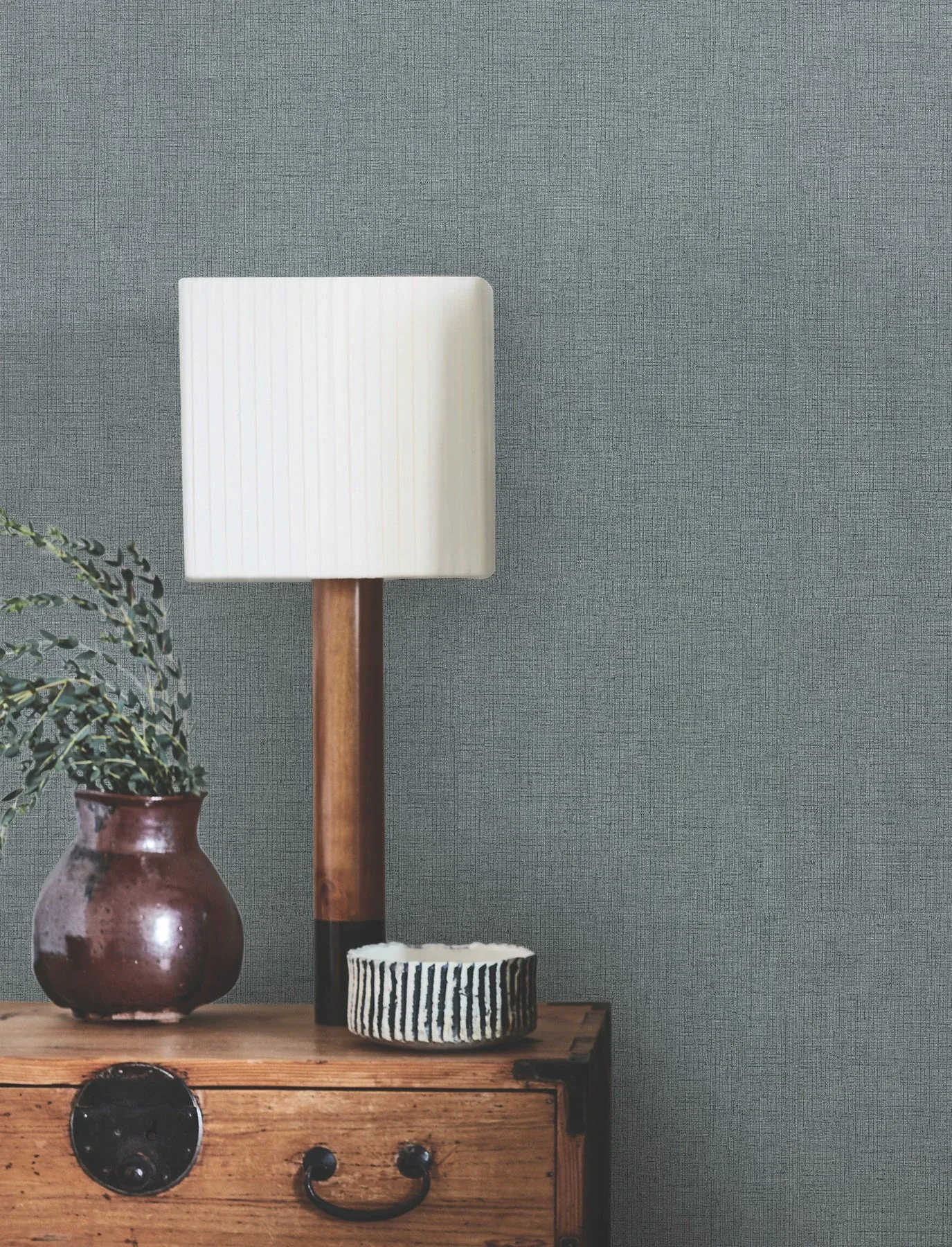 York Wallcoverings Hardy Linen Juniper Wallpaper - SKU UD2560N