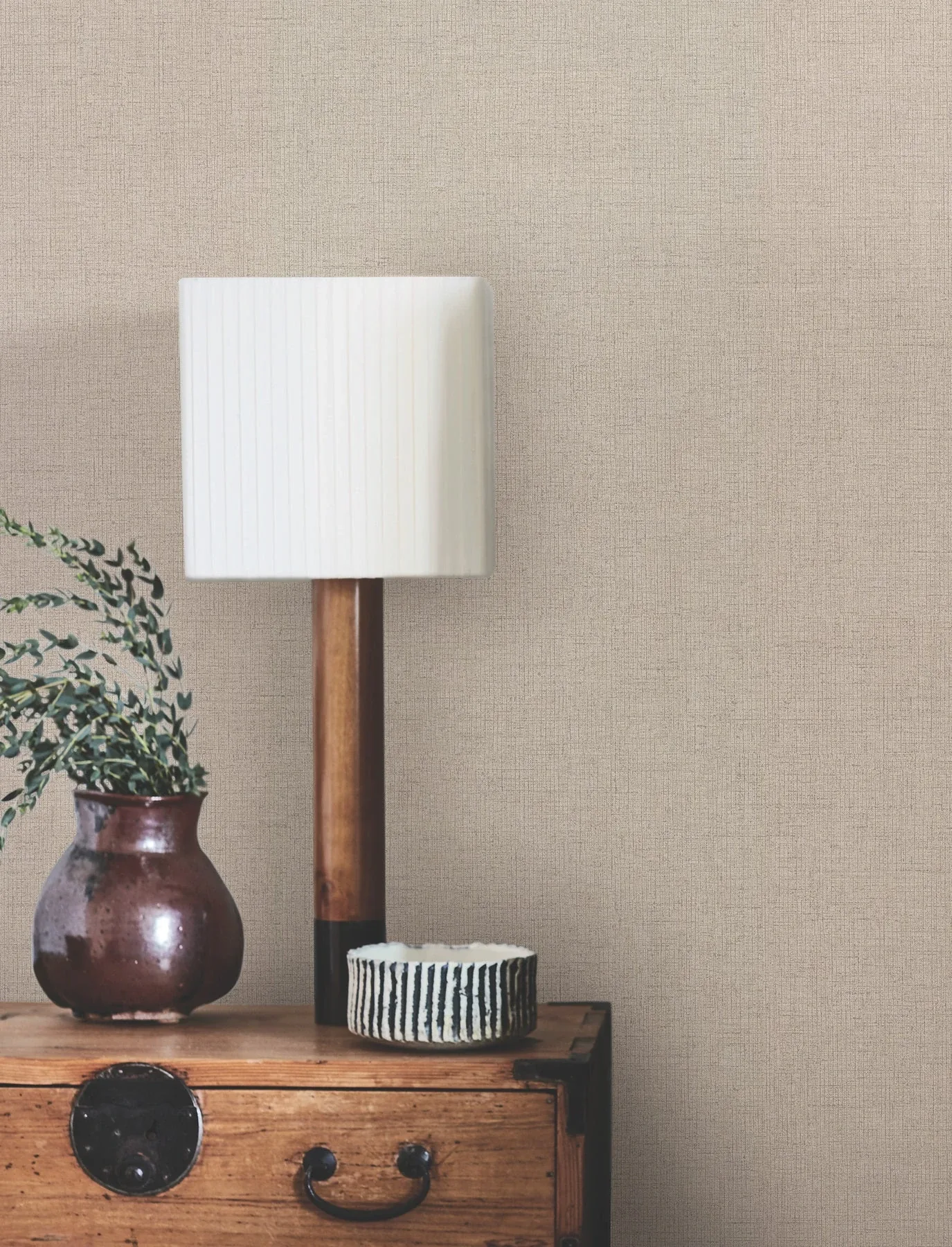 York Wallcoverings Hardy Linen Jute Wallpaper - SKU UD2556N