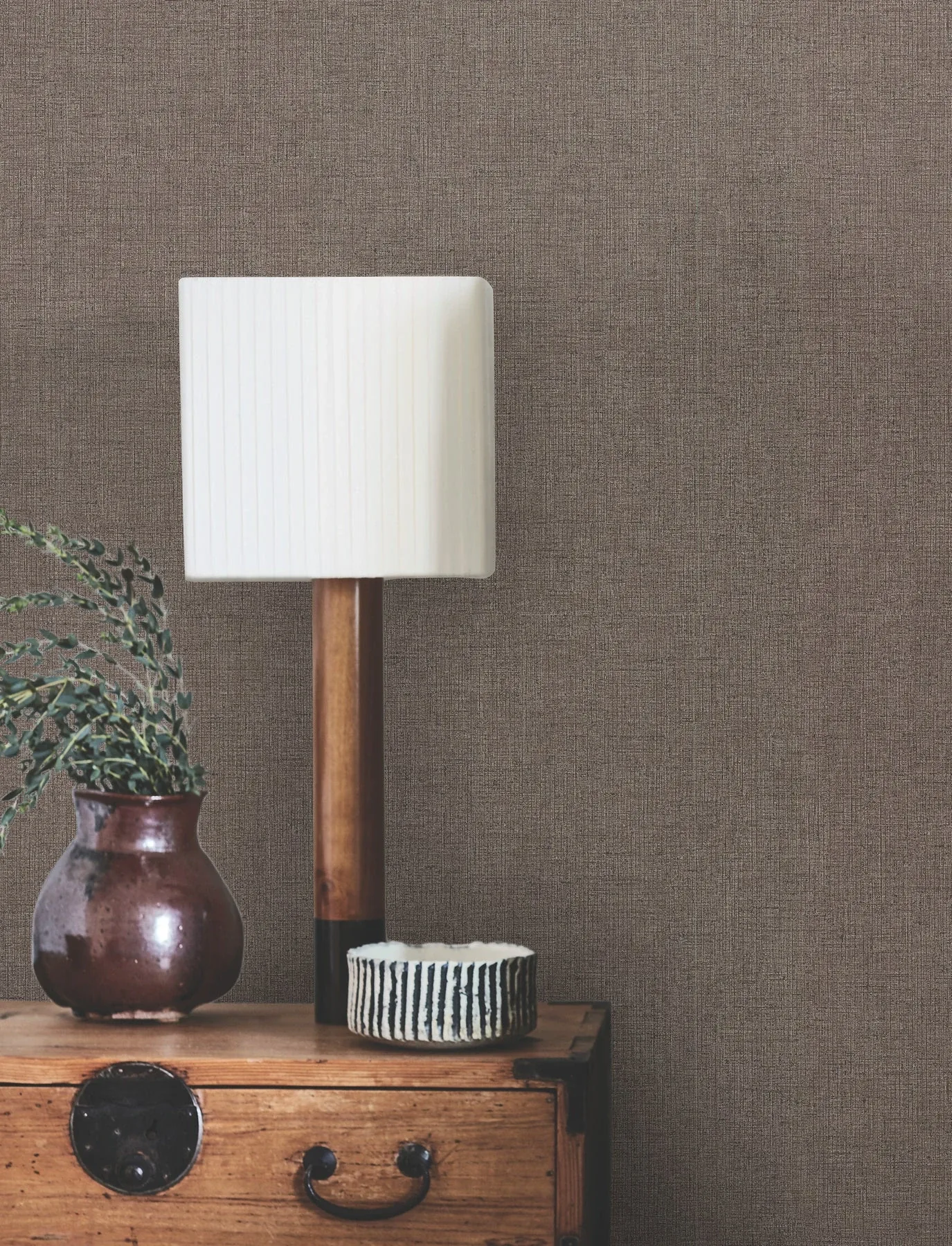 York Wallcoverings Hardy Linen Tudor Wallpaper - SKU UD2559N