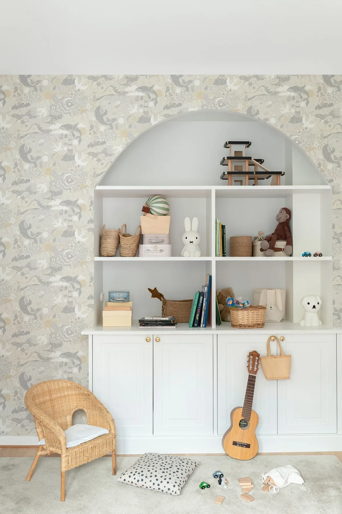 York Wallcoverings Havet Grey Wallpaper - SKU MB29016