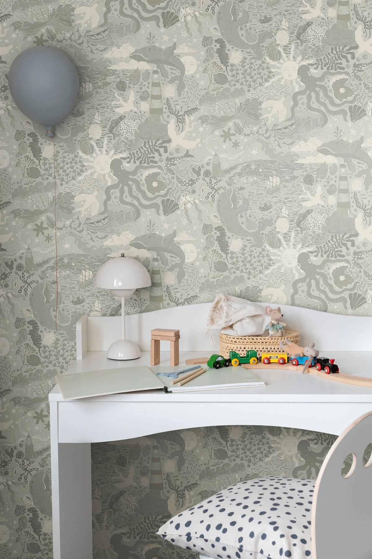 York Wallcoverings Havet Light Blue Wallpaper - SKU MB29017