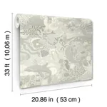 York Wallcoverings Havet Light Blue Wallpaper - SKU MB29017