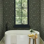 York Wallcoverings Hawthorne Black & Cream Wallpaper - SKU RI5133