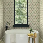 York Wallcoverings Hawthorne Cream Wallpaper - SKU RI5130