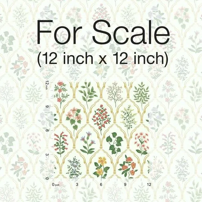 York Wallcoverings Hawthorne Cream Wallpaper - SKU RI5130