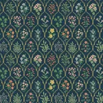 York Wallcoverings Hawthorne Navy Wallpaper - SKU RI5129