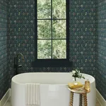 York Wallcoverings Hawthorne Navy Wallpaper - SKU RI5129