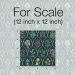 York Wallcoverings Hawthorne Navy Wallpaper - SKU RI5129