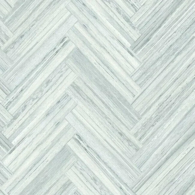PSW1289RL | Hermosa Herringbone Blue Peel & Stick Wallpaper