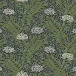 York Wallcoverings Highgrove Black Wallpaper - SKU RF7504