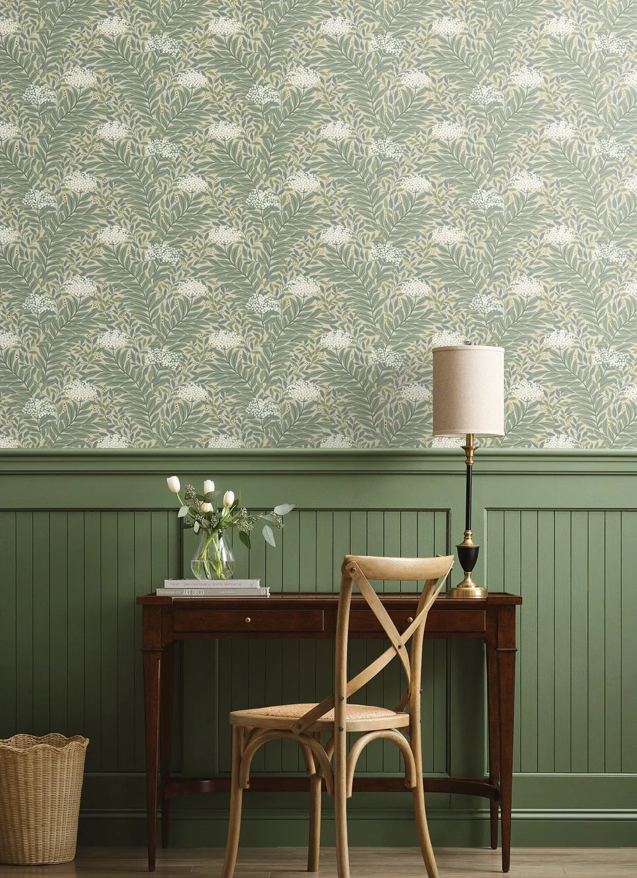 York Wallcoverings Highgrove Linen Wallpaper - SKU RF7502