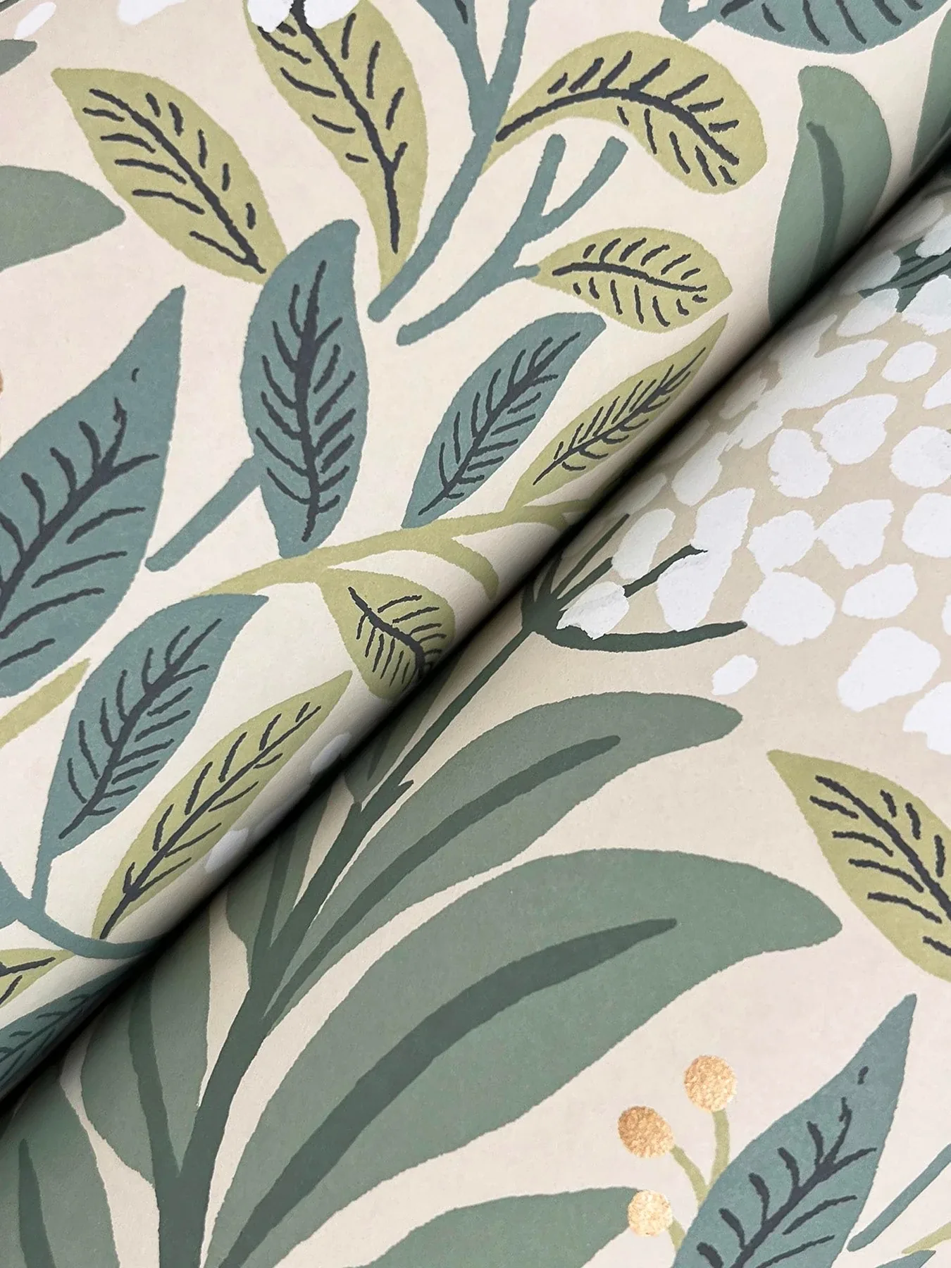 York Wallcoverings Highgrove Linen Wallpaper - SKU RF7502