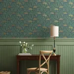 York Wallcoverings Highgrove Navy Wallpaper - SKU RF7505