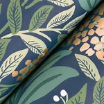 York Wallcoverings Highgrove Navy Wallpaper - SKU RF7505