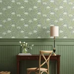 York Wallcoverings Highgrove Sage Wallpaper - SKU RF7503