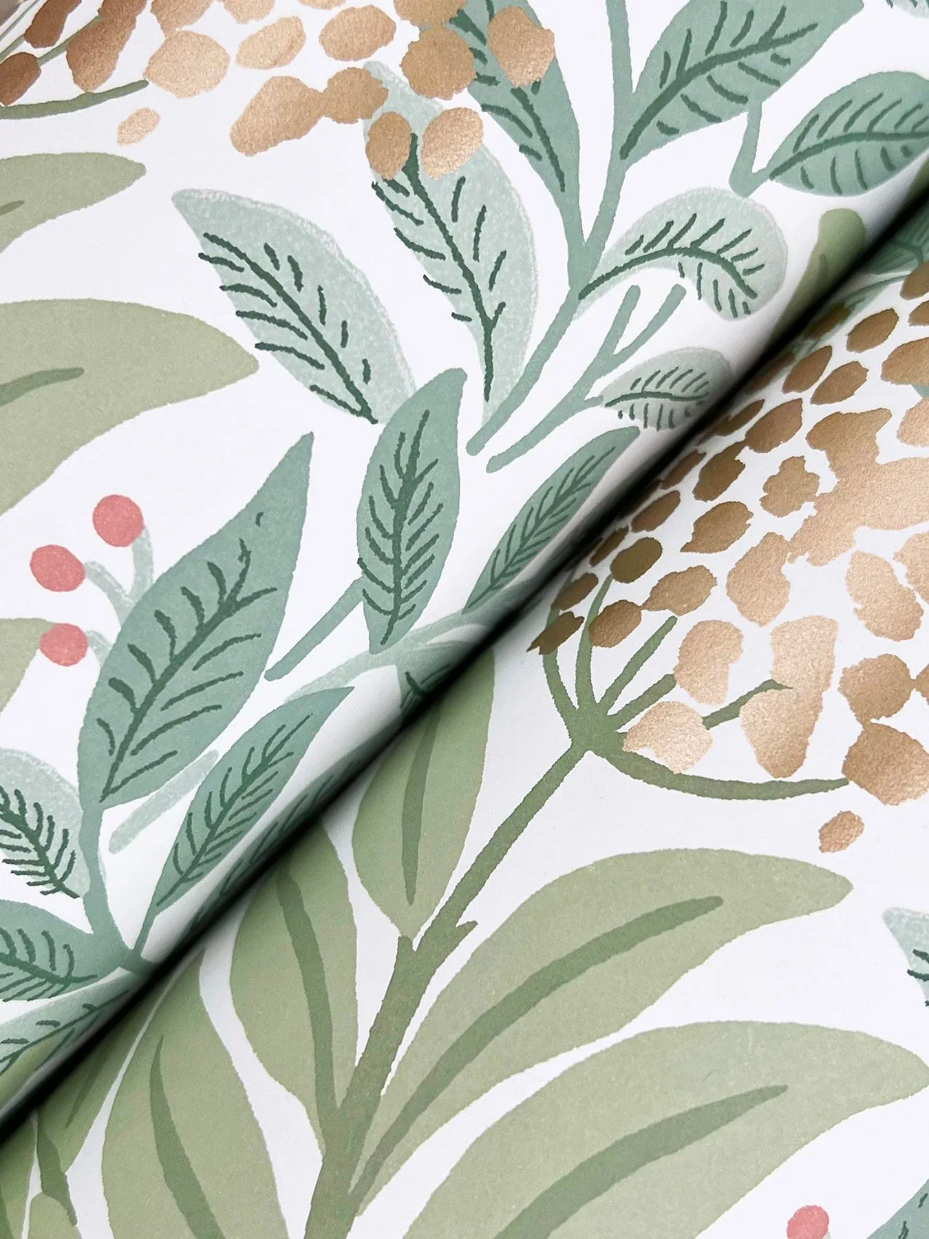 York Wallcoverings Highgrove White Wallpaper - SKU RF7501