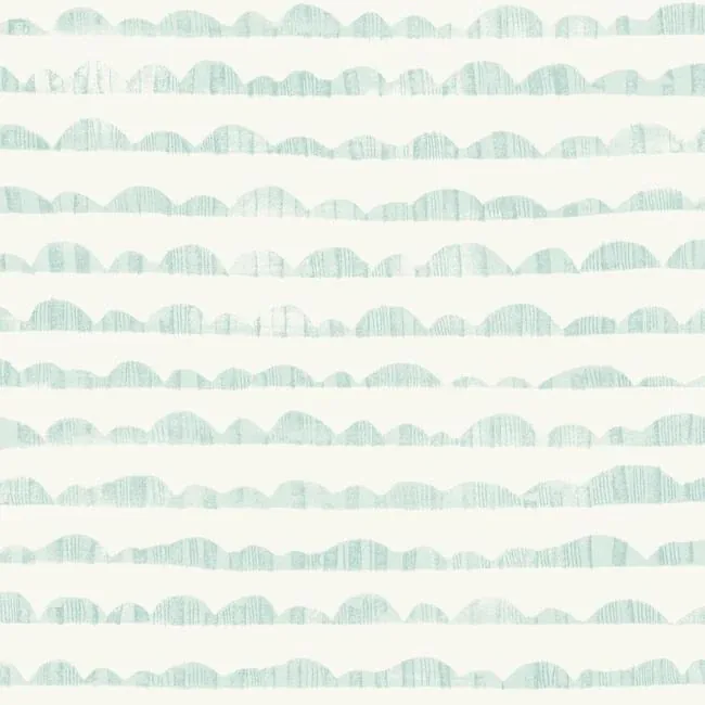 York Wallcoverings Hill & Horizon Blue Wallpaper - SKU MK1141