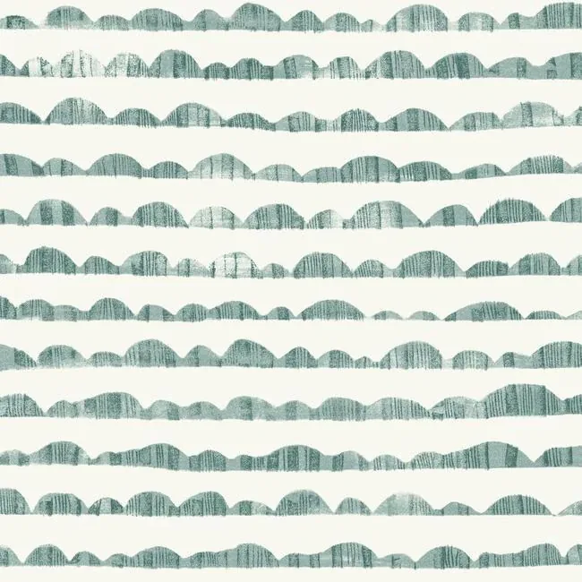 York Wallcoverings Hill & Horizon Blue Wallpaper - SKU MK1143