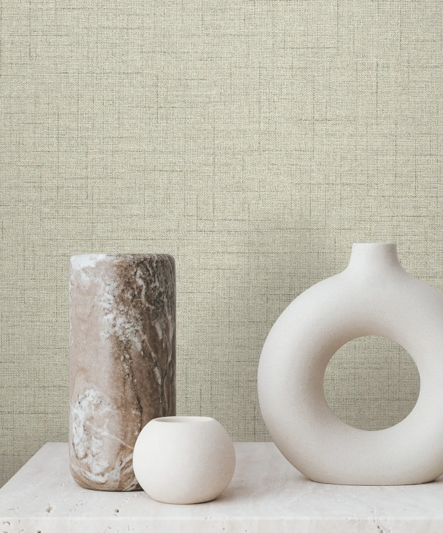 York Wallcoverings Hillswick Tweed Fog Wallpaper - SKU GN2671