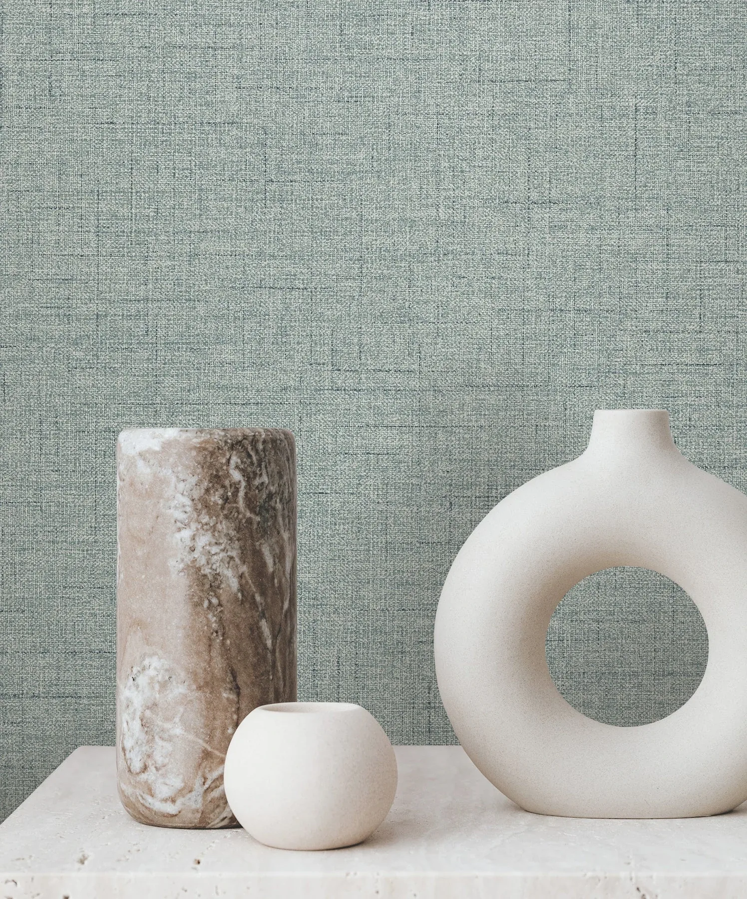 York Wallcoverings Hillswick Tweed Indigo Wallpaper - SKU GN2673