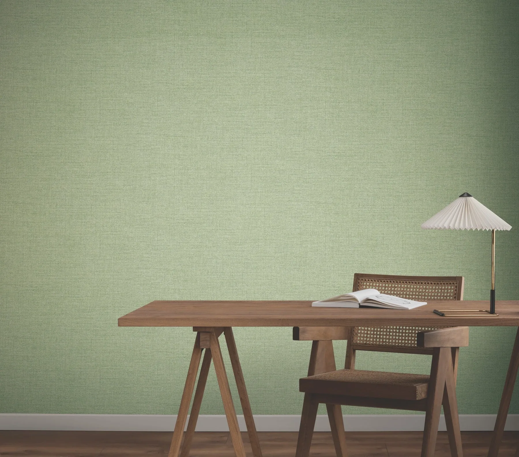 York Wallcoverings Hillswick Tweed Shamrock Wallpaper - SKU GN2674