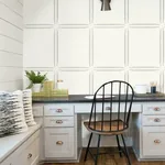 York Wallcoverings Hopscotch Inverse White Wallpaper - SKU MK1181