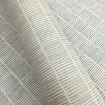 York Wallcoverings Horizontal Hash Marks White & Cream Wallpaper - SKU BW3812