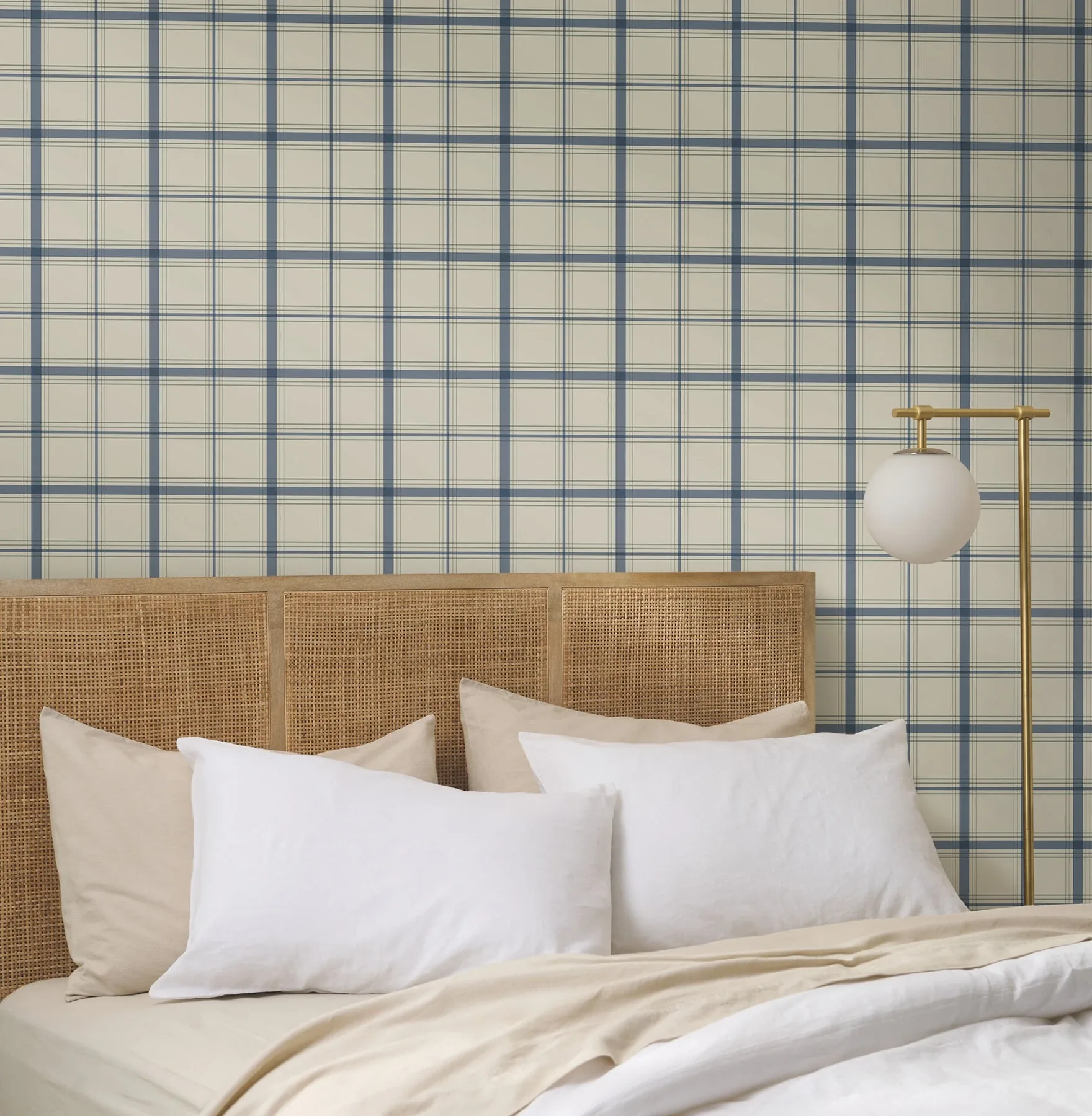 York Wallcoverings Hunter Blue Wallpaper - SKU MF4791