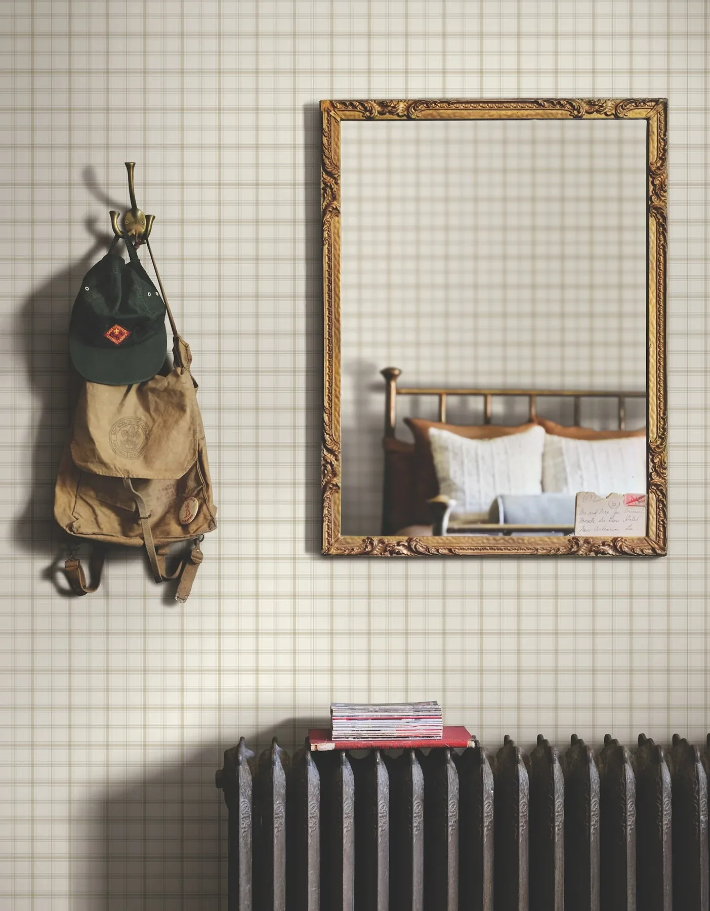 York Wallcoverings Hunter Neutral Wallpaper - SKU MF4793