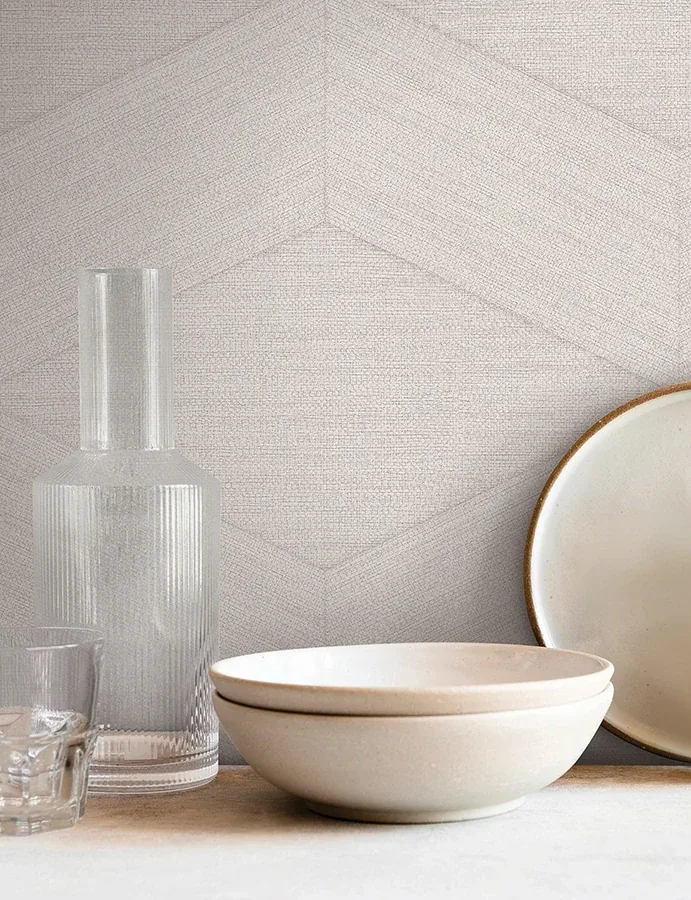 York Wallcoverings Huntsman Warm Grey Wallpaper - SKU SI25831