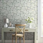 York Wallcoverings Hydrangea Beige Wallpaper - SKU RP7394