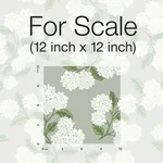 York Wallcoverings Hydrangea Grey Wallpaper - SKU RI5144